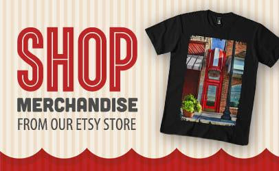 Shop Merchandise from our Etsy Store